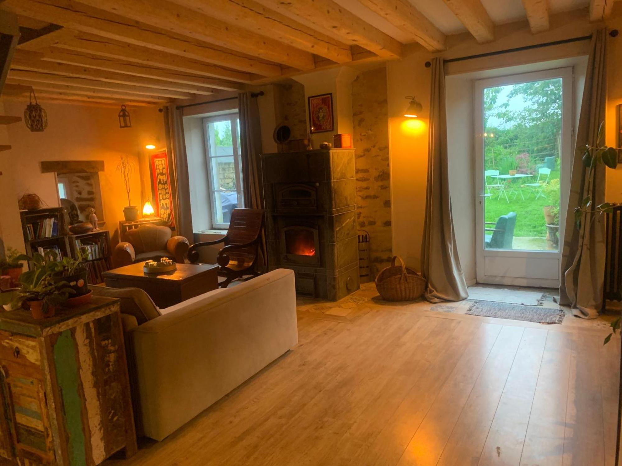 Bed and Breakfast Au Joyeux Lureau Touquin Exteriér fotografie